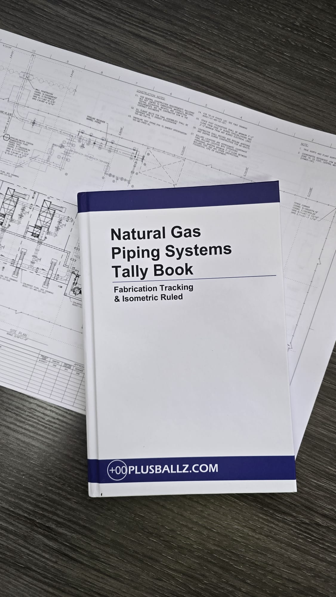 Best Pipeline Inspector Tally Book Weld Tracking & As-Built Documentation Notebook