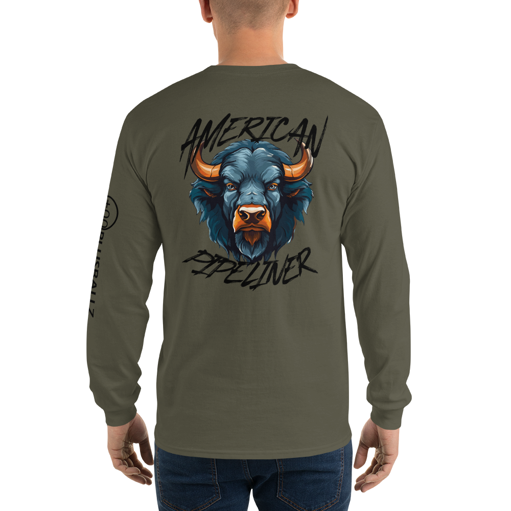 Blue Buffalo Long Sleeve — Black — product photo