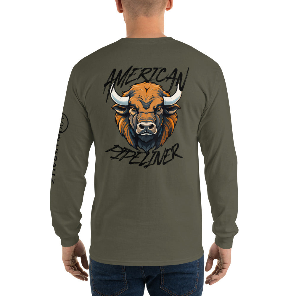 Brown Buffalo Long Sleeve — Black — product photo