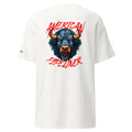 Blue Bull T-Shirt — White — product photo
